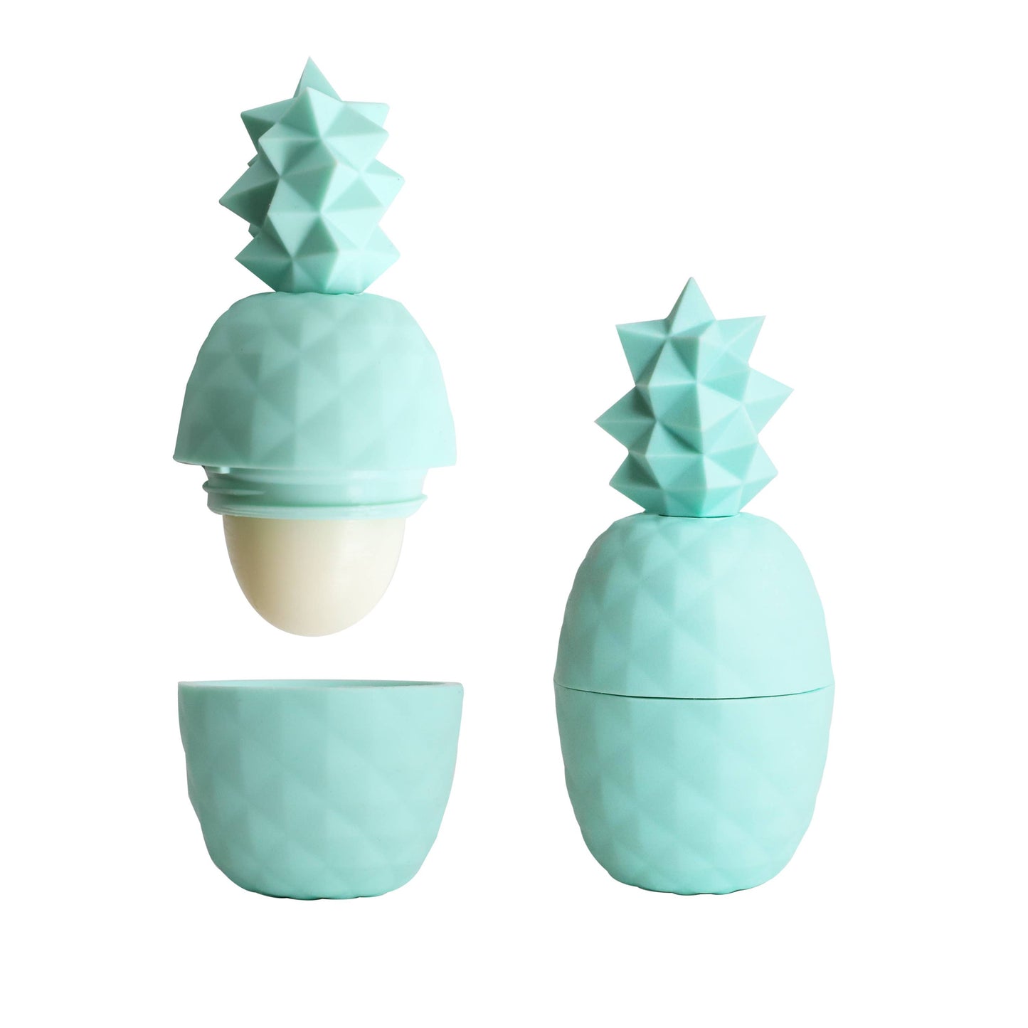 Teal Pineapple Lip Balm 100% Natural