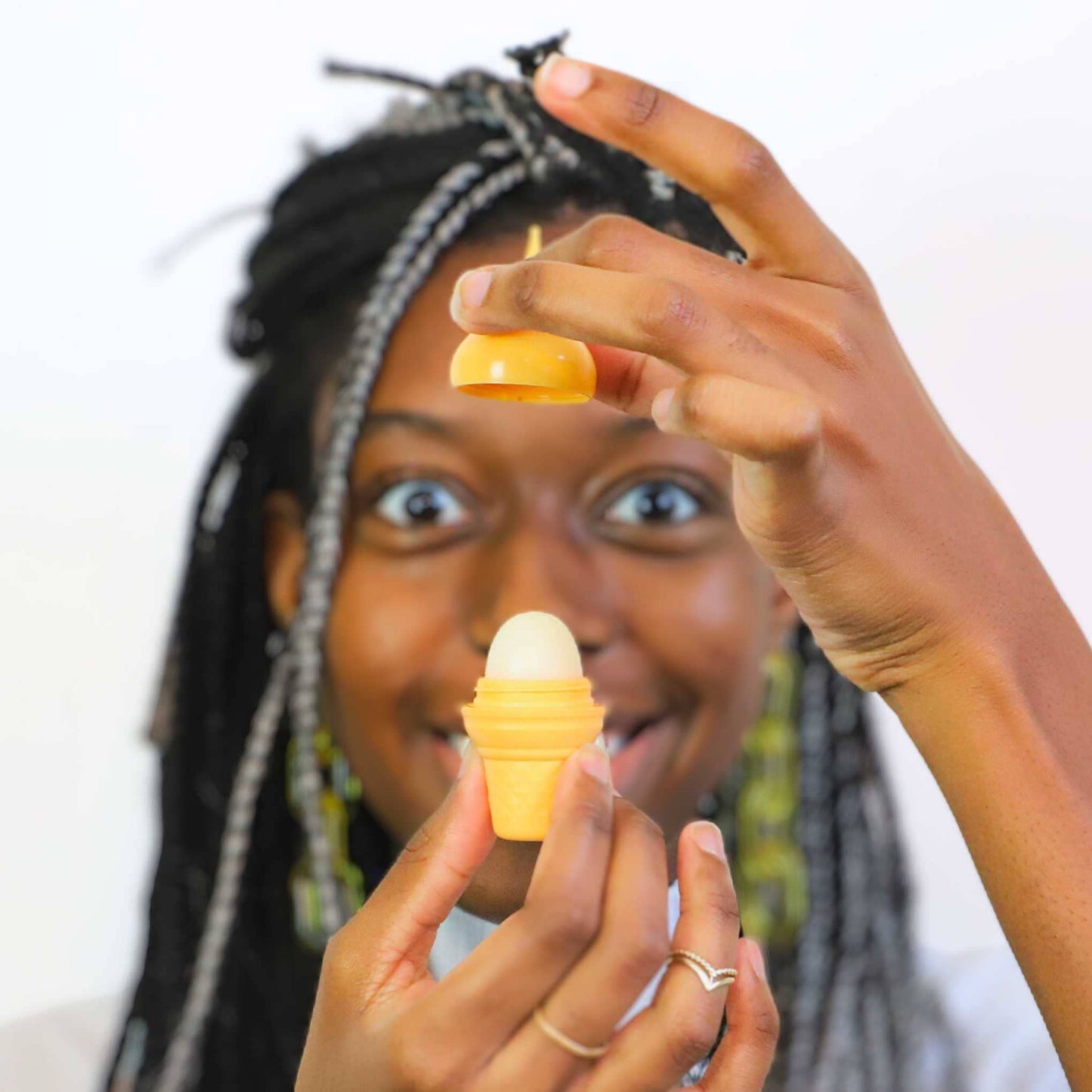 Orange Ice Cream Lip Balm (100% Natural Dreamsicle)