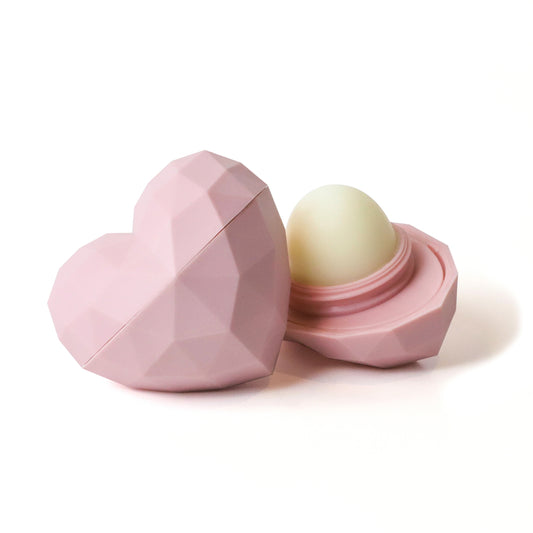 Heart Lip Balm (Pink, 100% Natural)